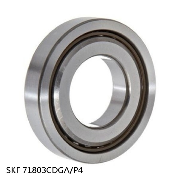 71803CDGA/P4 SKF Super Precision,Super Precision Bearings,Super Precision Angular Contact,71800 Series,15 Degree Contact Angle