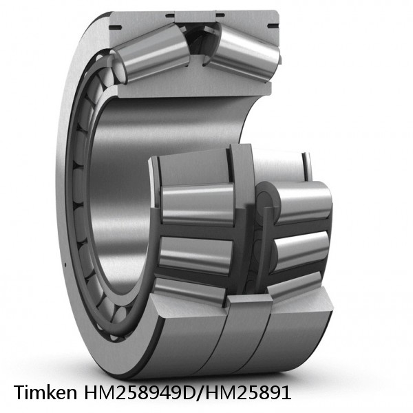 HM258949D/HM25891 Timken Tapered Roller Bearing Assembly